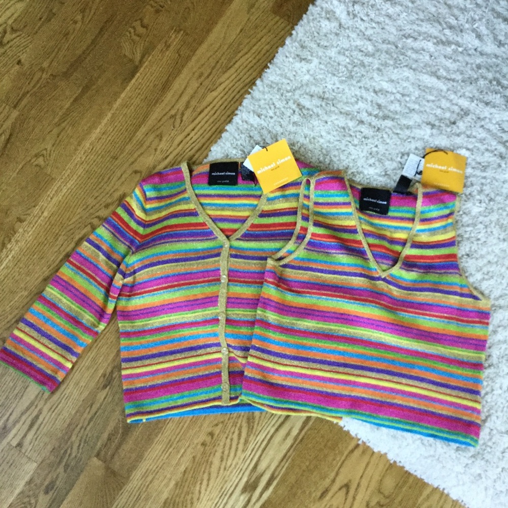 Vintage Michael Simon Sweater Set